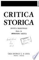 Critica storica