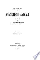 Cronaca del magnetismo animale