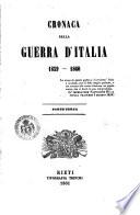 Cronaca della guerra d'Italia del 1859