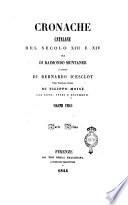 Cronache catalane del secolo 13. e 14