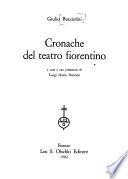 Cronache del teatro fiorentino