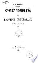 Cronica giornaliera delle province napoletane dal 1. marzo al 31 dicembre 1869 C. de Sterlich