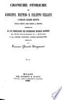 Croniche storiche di Giovanni, Matteo e Filippo Villani