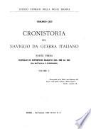 Cronistoria del naviglio da guerra italiano: Naviglio di superficie radiato dal 1900 al 1915 (da battaglia a sussidiario) 2 v