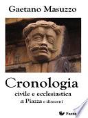 Cronologia civile e ecclesiastica di Piazza e dintorni