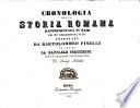 Cronologia della storia romana rappresentata in rami nei più rimarchevoli fatti