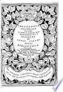Cronologia universale, che facilita lo studio di qualumque storia, eparticolarente serve di Prodromo allo 45 Volumi (etc.)