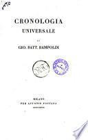 Cronologia universale di Gio. Batt. Rampoldi