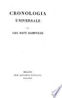 Cronologia universale
