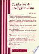 Cuadernos de filología italiana