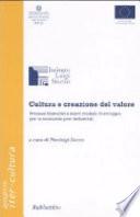 Cultura e creazione del valore