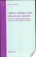 Cultura e sviluppo locale nelle piccole comunità