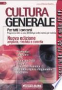 Cultura generale per tutti i concorsi