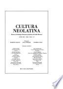 Cultura neolatina