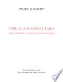 Culture adriatiche d'Italia