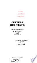 Culture del testo