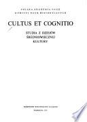 Cultus et cognitio