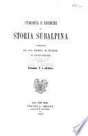 Curiosità e ricerche di storia subalpina