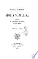 Curiosita e ricerche di storia subalpina