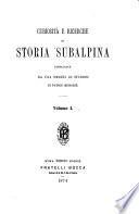 Curiosità e ricerche di storia subalpina