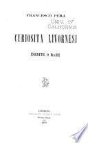 Curiosità livornesi inedite o rare