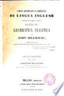 Curso graduato e completo di Lingua Inglese