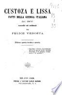 Custoza e Lissa fatti della guerra italiana del 1866