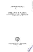 Cyrilliana in Psalmos