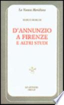 D'Annunzio a Firenze e altri studi