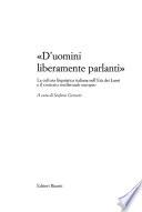 D'uomini liberamente parlanti