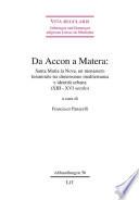 Da Accon a Matera