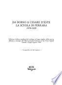 Da Borso a Cesare d'Este