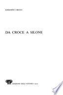 Da Croce a Silone