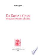 Da Dante a Croce