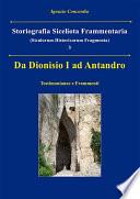 Da Dionisio I ad Antandro. Storiografia Siceliota Frammentaria 3