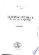 Da Ercolano all'Egitto