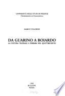 Da Guarino a Boiardo