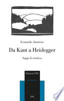 Da Kant a Heidegger. Saggi di estetica