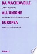Da Machiavelli all'Unione europea