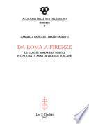 Da Roma a Firenze