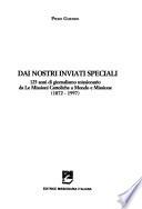 Dai nostri inviati speciali