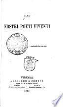 Dai nostri poeti viventi