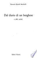 Dal diario di un borghese e altri scritti