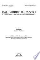 Dal labbro il canto