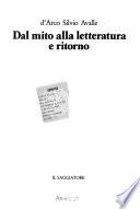 Dal mito alla letteratura e ritorno