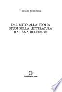 Dal mito alla storia