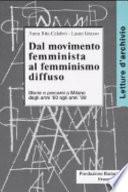 Dal movimento femminista al femminismo diffuso