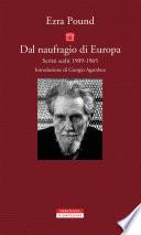 Dal naufragio di Europa