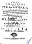 Dal principio sino al Secolo Decimquarto, Anno 1400