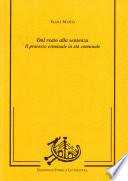 Dal reato alla sentenza